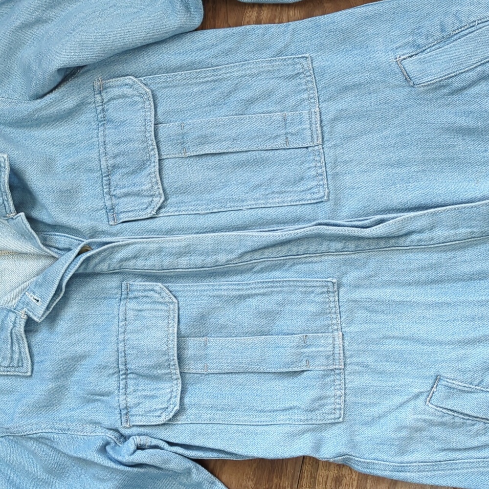 Free People Denim Mini Dress *Read Description* - Picture 4 of 10